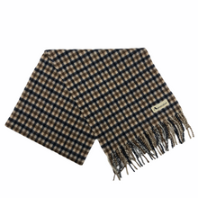 Load image into Gallery viewer, Aquascutum Classic House Check Lambswool / Cashmere Scarf - One Size Fits All