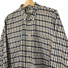 Load image into Gallery viewer, Aquascutum House Check Long Sleeved Shirt - Extra Large (XL) PTP 25"