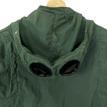 Load image into Gallery viewer, C.P Company Green Goggle Hooded Overshirt - Extra Large (XL) PTP 21.5"