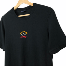 Load image into Gallery viewer, Paul and Shark Black Short Sleeved Logo T-Shirt - Small (S) PTP 18"