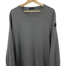 Load image into Gallery viewer, Paul and Shark Grey Crew Neck Sweater - Large (L) PTP 22"