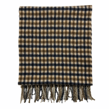 Load image into Gallery viewer, Aquascutum Classic House Check Lambswool / Cashmere Scarf - One Size Fits All