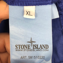 Load image into Gallery viewer, Stone Island Blue Zip Up Overshirt - Extra Large (XL) PTP 24"
