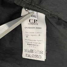 Load image into Gallery viewer, C.P Company Black Goggle Hooded Overshirt - Double Extra Large (XXL) PTP 24"