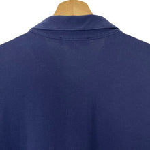 Load image into Gallery viewer, Aquascutum Navy / House Check Short Sleeved Polo - Triple Extra Large (XXXL) PTP 26"