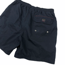 Load image into Gallery viewer, Paul and Shark Dark Navy Swim Shorts - Small (S)