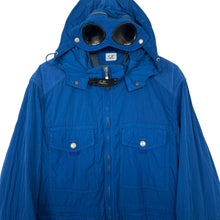 Load image into Gallery viewer, C.P Company Blue Multi Pocket Nysack Goggle Jacket - 54 PTP 23"
