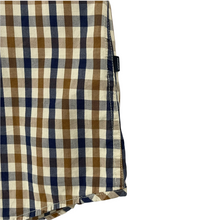Load image into Gallery viewer, Aquascutum House Check Short Sleeved Shirt - Large (L) PTP 20.25"