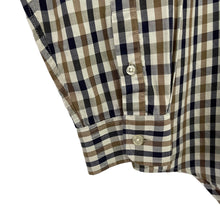 Load image into Gallery viewer, Aquascutum House Check Long Sleeved Shirt - Medium (M) PTP 23"