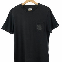 Load image into Gallery viewer, C.P Company Black Short Sleeved Pocket Lens T-Shirt - Medium (M) PTP 19"