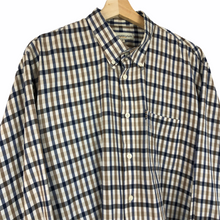 Load image into Gallery viewer, Aquascutum House Check Long Sleeved Shirt - Extra Large (XL) PTP 25"