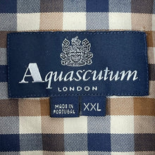 Load image into Gallery viewer, Aquascutum House Check Short Sleeved Shirt - Double Extra Large (XXL) PTP 24.75"