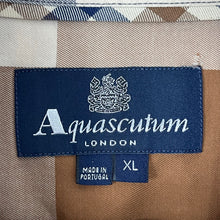 Load image into Gallery viewer, Aquascutum Block Check Short Sleeved Shirt - Extra Large (XL) PTP 23.5"
