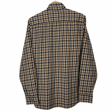 Load image into Gallery viewer, Aquascutum House Check Long Sleeved Shirt - Small (S) PTP 19.75"