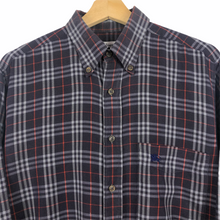 Load image into Gallery viewer, Vintage Burberrys Nova Check Long Sleeved Shirt - Medium (M) PTP 22"