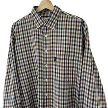 Load image into Gallery viewer, Aquascutum House Check Long Sleeved Shirt - Extra Large (XL) PTP 26"