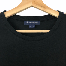Load image into Gallery viewer, Aquascutum Black Long Sleeved T-Shirt - Medium (M) PTP 20.5"