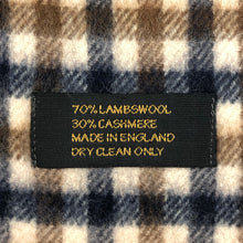 Load image into Gallery viewer, Aquascutum Classic House Check Lambswool / Cashmere Scarf - One Size Fits All