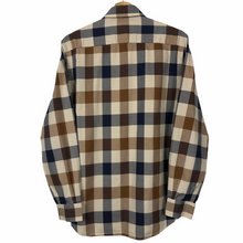 Load image into Gallery viewer, Aquascutum Block Check Long Sleeved Shirt - Medium (M) PTP 20.75"