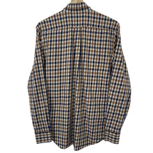 Load image into Gallery viewer, Aquascutum House Check Long Sleeved Shirt - Small (S) PTP 19"