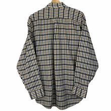 Load image into Gallery viewer, Aquascutum House Check Long Sleeved Shirt - Extra Large (XL) PTP 25"