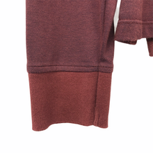 Load image into Gallery viewer, C.P Company Burgundy Long Sleeved Polo - Small (S) PTP 20"