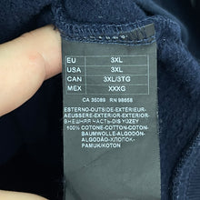 Load image into Gallery viewer, Paul and Shark Navy Spell Out Logo Hoody - Triple Extra Large (XXXL) PTP 24.5"