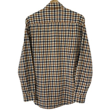 Load image into Gallery viewer, Aquascutum House Check Long Sleeved Shirt - Medium (M) PTP 21.75"