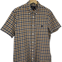 Load image into Gallery viewer, Aquascutum House Check Short Sleeved Shirt - Extra Large (XL) PTP 21.75"