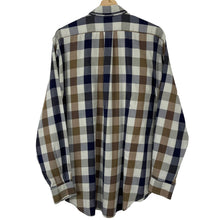Load image into Gallery viewer, Aquascutum Block Check Long Sleeved Shirt - Large (L) PTP 24.5"
