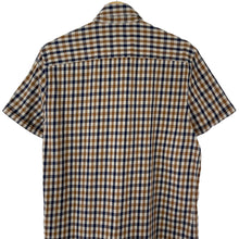 Load image into Gallery viewer, Aquascutum House Check Short Sleeved Shirt - Large (L) PTP 20.5"