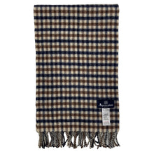 Load image into Gallery viewer, Aquascutum Classic House Check 100% Lambswool Scarf - One Size Fits All