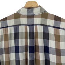 Load image into Gallery viewer, Aquascutum Block Check Short Sleeved Shirt - Large (L) PTP 24.5"