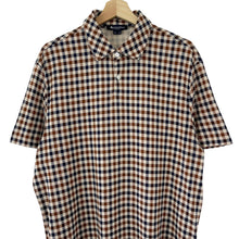 Load image into Gallery viewer, Aquascutum House Check Short Sleeved Polo - Double Extra Large (XXL) PTP 23.5"
