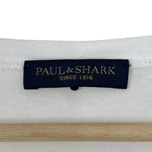 Load image into Gallery viewer, Paul and Shark White Short Sleeved Logo T-Shirt - Double Extra Large (XXL) PTP 23.5"