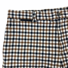 Load image into Gallery viewer, Aquascutum House Club Check Vicuna Shorts - W 36"