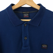 Load image into Gallery viewer, Paul and Shark Blue Long Sleeved Polo - Double Extra Large (XXL) PTP 24.25"