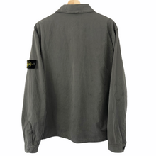 Load image into Gallery viewer, Vintage Stone Island Grey Button / Zip Up Overshirt - Large (L) PTP - 24"