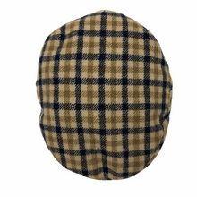 Load image into Gallery viewer, Aquascutum 100% Wool House Check Flat Cap - Small (S)