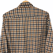 Load image into Gallery viewer, Aquascutum House Check Long Sleeved Shirt - Medium (M) PTP 20"