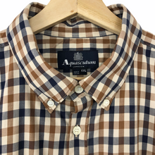 Load image into Gallery viewer, Aquascutum House Check Long Sleeved Shirt - Double Extra Large (XXL) PTP 23.5"