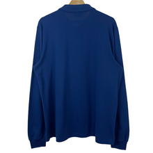 Load image into Gallery viewer, Paul and Shark Blue Long Sleeved Polo - Extra Large (XL) PTP 23"