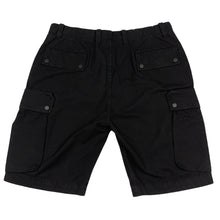 Load image into Gallery viewer, Paul and Shark Black Parachute Cargo Shorts - W 34"