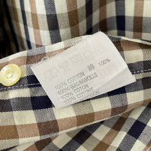 Load image into Gallery viewer, Aquascutum House Check Long Sleeved Shirt - Extra Large (XL) PTP 26"