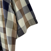 Load image into Gallery viewer, Aquascutum Block Check Short Sleeved Shirt - Extra Large (XL) PTP 24.5"