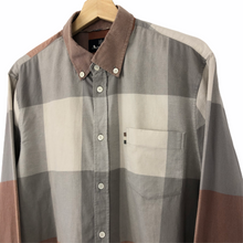 Load image into Gallery viewer, Aquascutum Block Check Long Sleeved Shirt - Extra Large (XL) PTP 23"