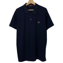 Load image into Gallery viewer, Paul and Shark Navy Short Sleeved Polo - Double Extra Large (XXL) PTP 21.25"