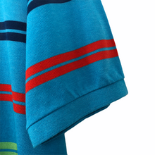 Load image into Gallery viewer, Paul and Shark Multicoloured Striped Short Sleeved T-Shirt - Large (L) PTP 23"