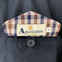 Load image into Gallery viewer, Aquascutum Reversible Full Zip Harrington Jacket - Small (S) PTP 23.25"