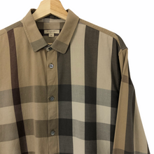 Load image into Gallery viewer, Burberry Brit Classic Nova Check Long Sleeved Shirt - Extra Large (XL) PTP 22.5"